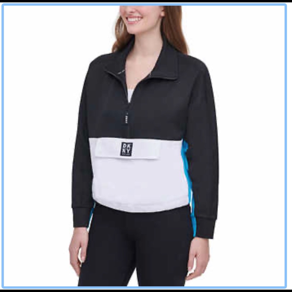 DKNY Zip Pocket XL Sweatshirt